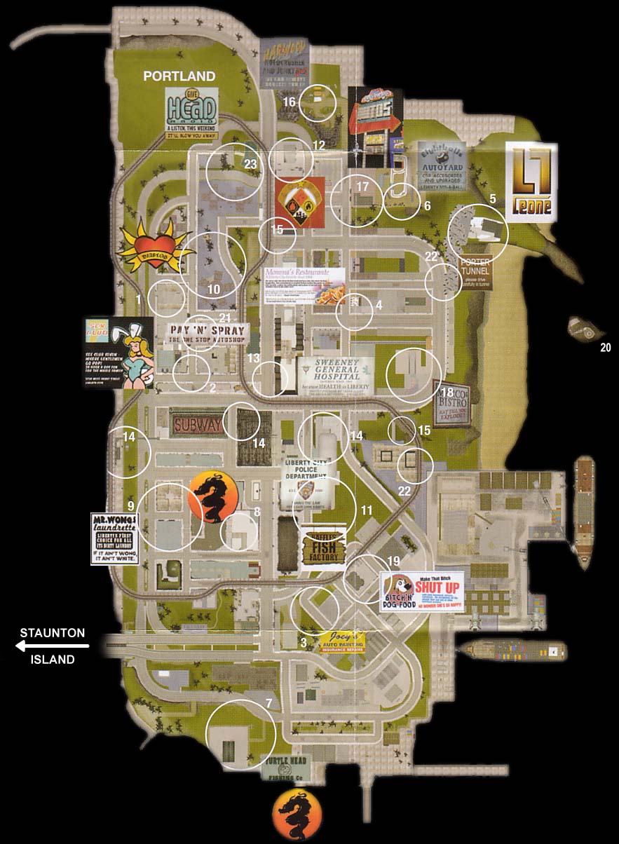 Rockstar disponibiliza os mapas completos de GTA 3, Vice City e